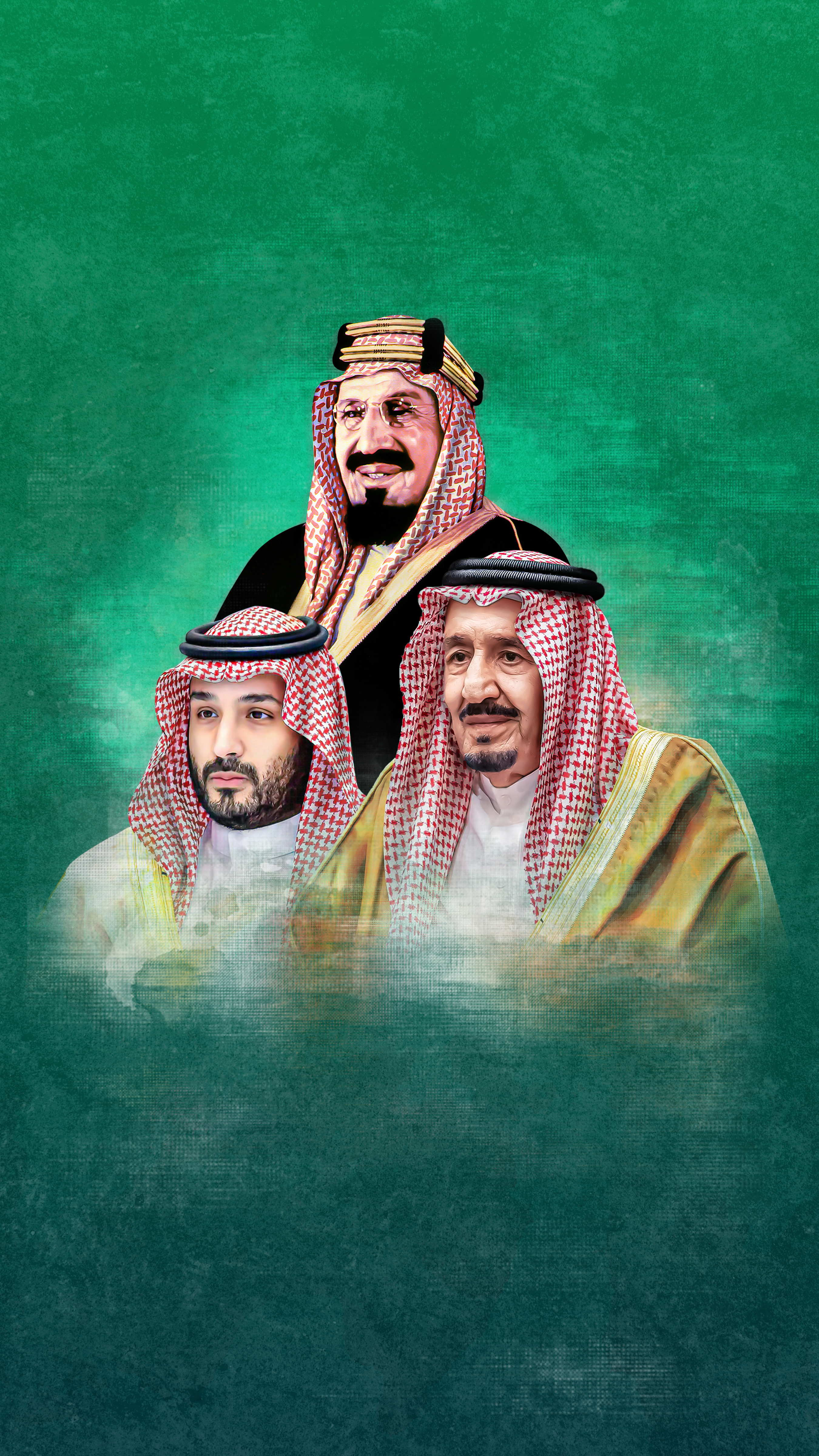 مجموعة من الصور الرسمية لقادة المملكة